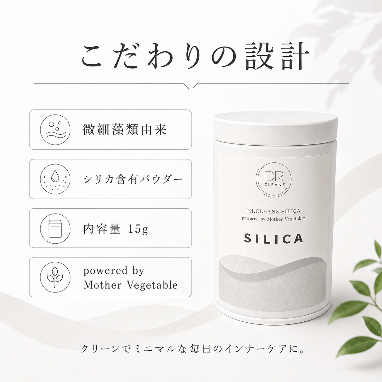 SILICA powered by Mother Vegetable